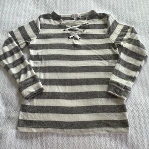 Poof Girl | Striped Pullover | Long Sleeve